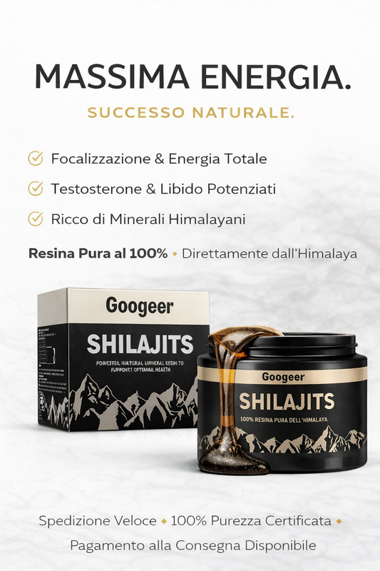 Resina Minerale Pura di Shilajit